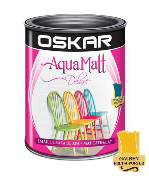 Email Oskar Aqua Matt 0.6l  galben pret-a-porter