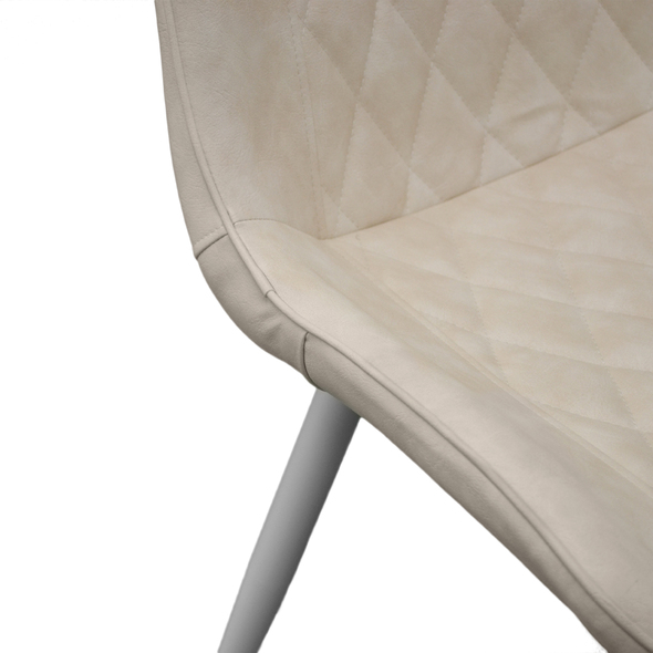Стул Hans beige-white