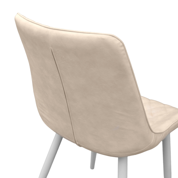 Стул Hans beige-white