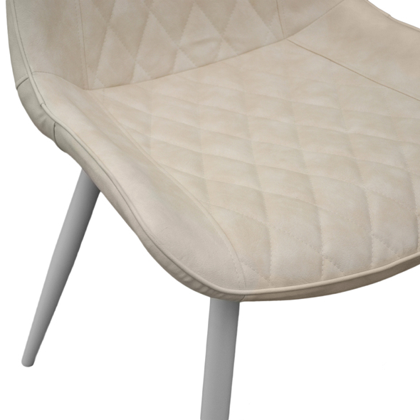 Стул Hans beige-white
