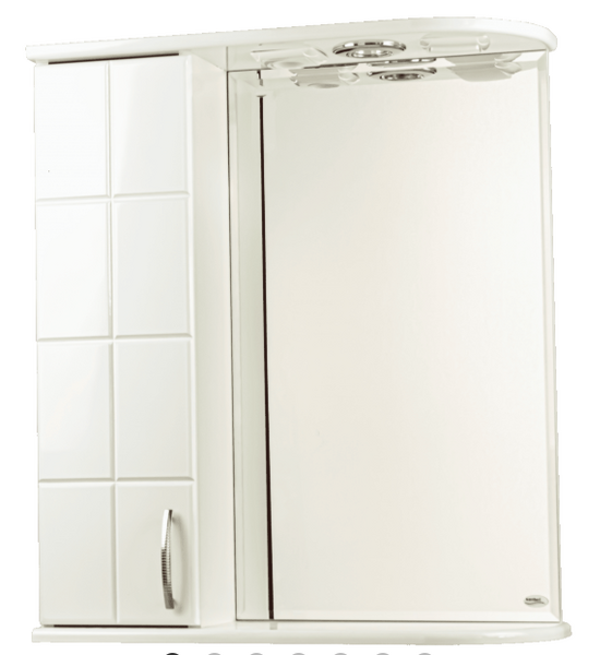 oglindă cu dulap Domino 60 white 1810 