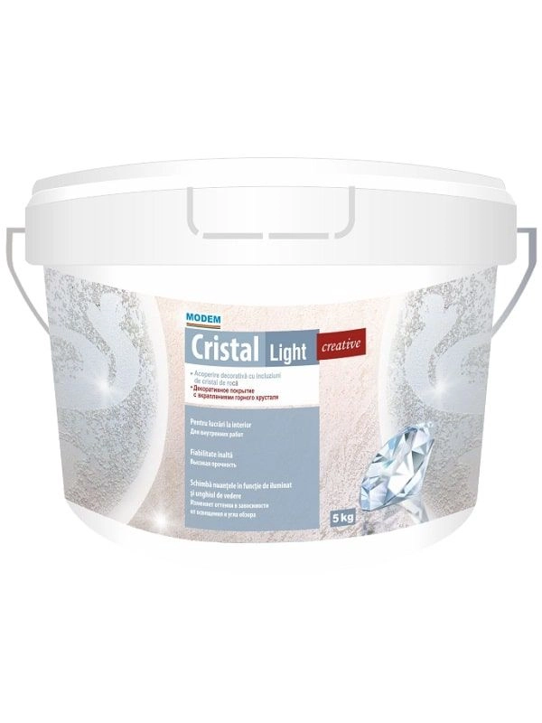 Декоративное покрытие Crystal Light 5кг