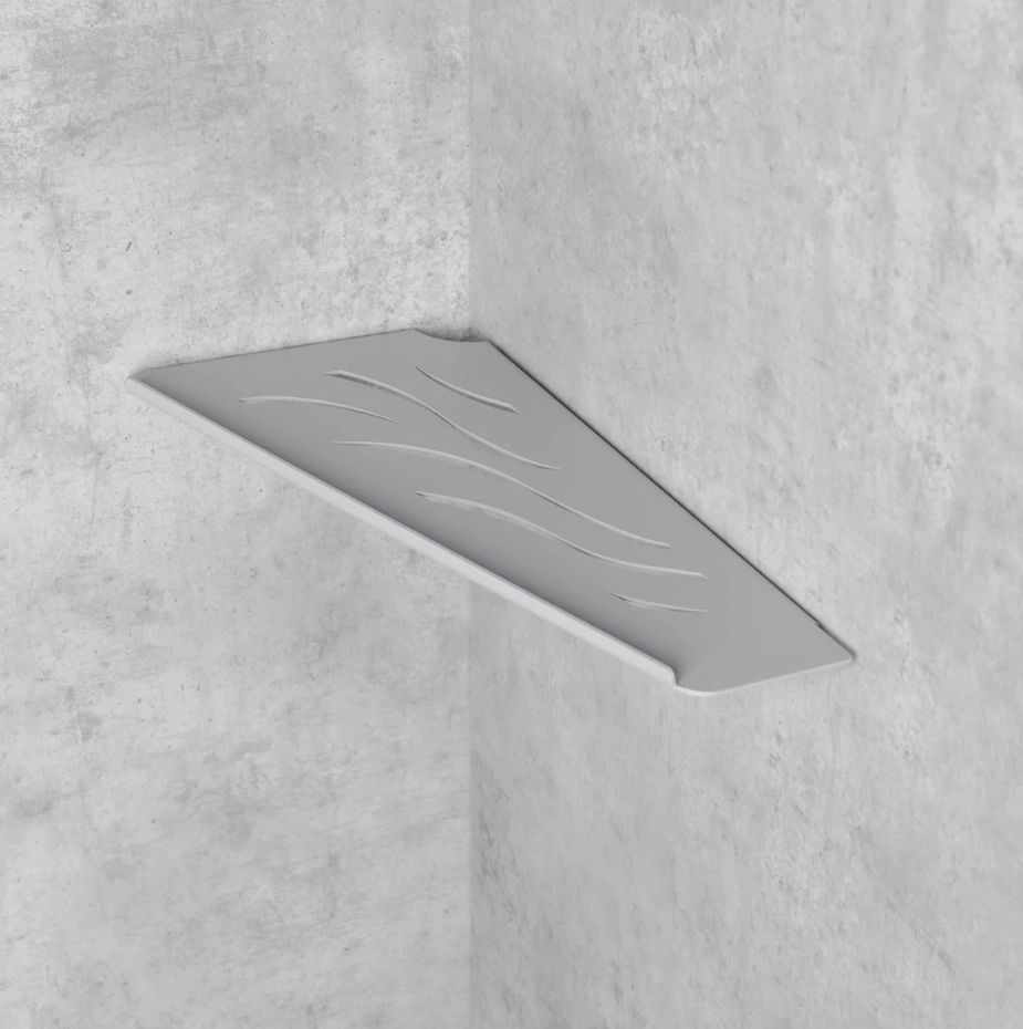 Полка для душа Daske Shuttle SH/SH-0799GR серый правый