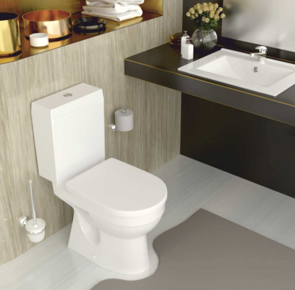 Напольный унитаз Bergamo Nova Slim белый 1c