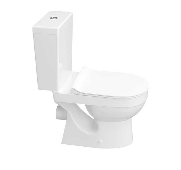 Напольный унитаз Bergamo Nova Slim белый 1c