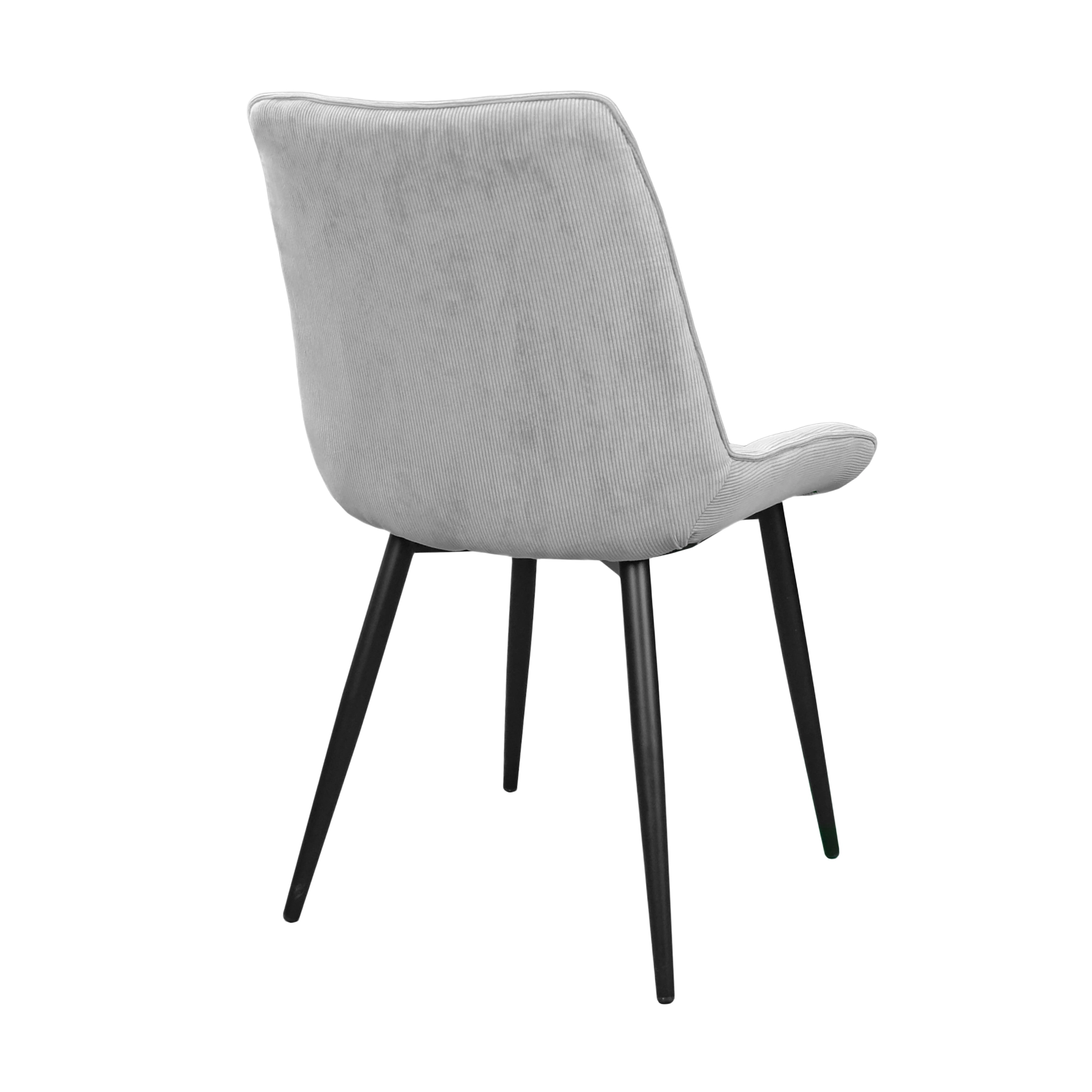 Стул Hans light grey-black