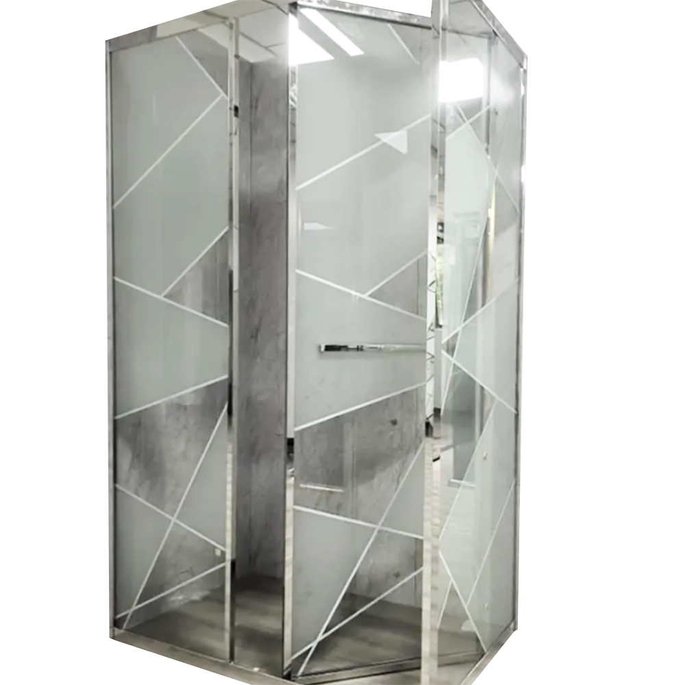 Душевая кабина ДК/CS 3410 100C 100x100x200 8mm Crom