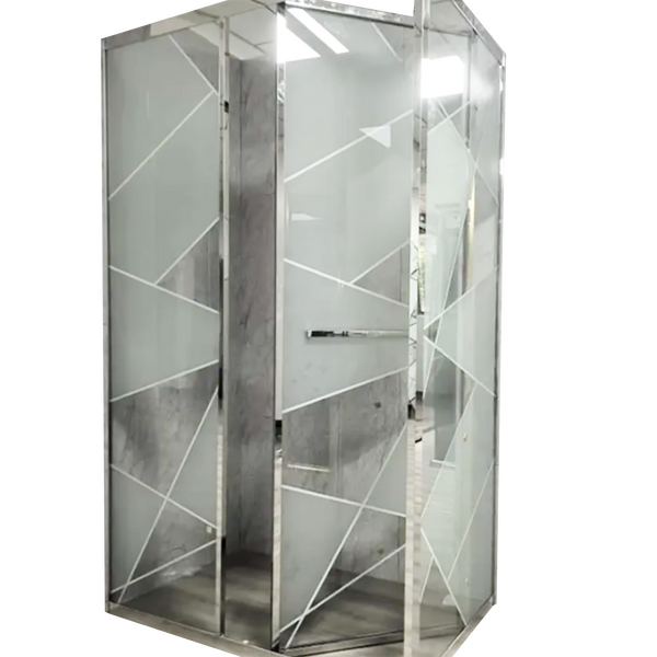 Душевая кабина ДК/CS 3410 100C 100x100x200 8mm Crom