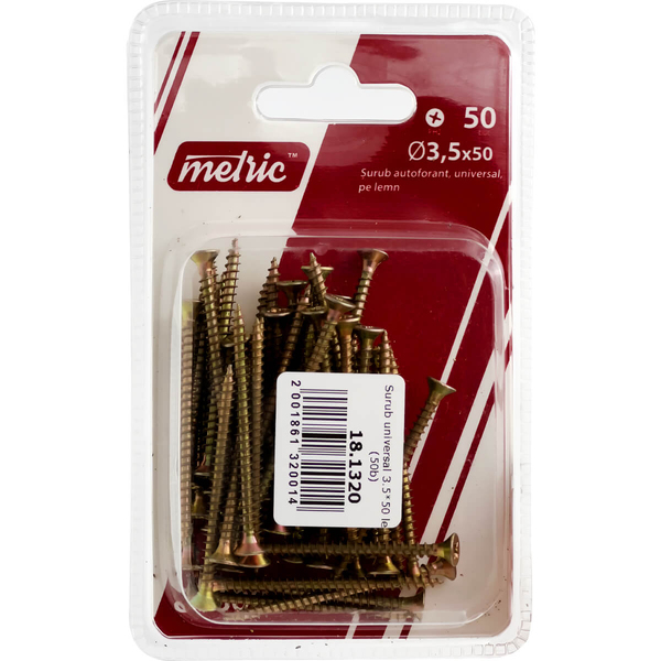 Șurub universal p/u lemn Metric 3.5x50 88608