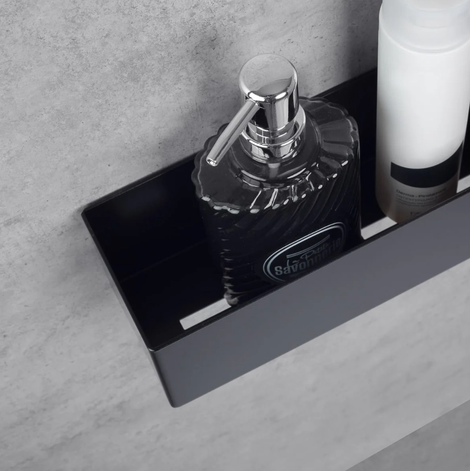 Raft pentru baie Daske Basket ADH SH/BT-1079B-A negru