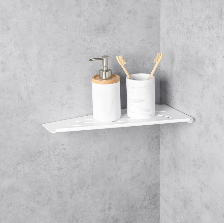 Полка для душа Daske Shuttle SH/SH-0768WL белый левый