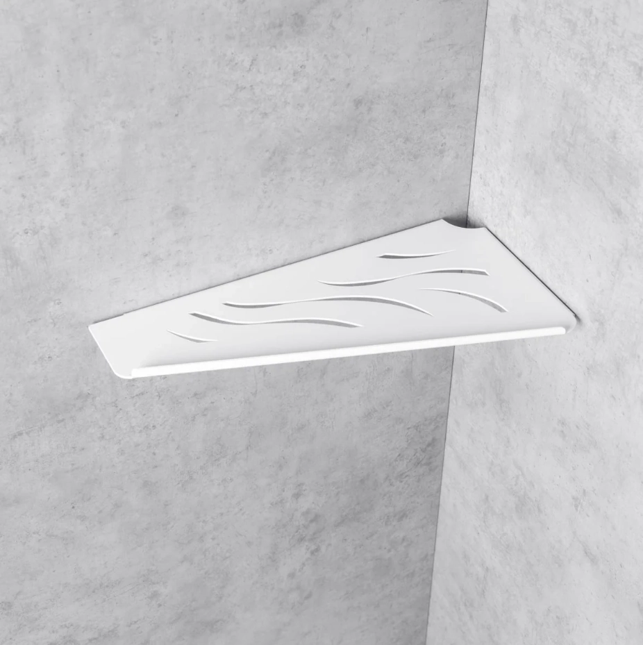 Полка для душа Daske Shuttle SH/SH-0768WL белый левый