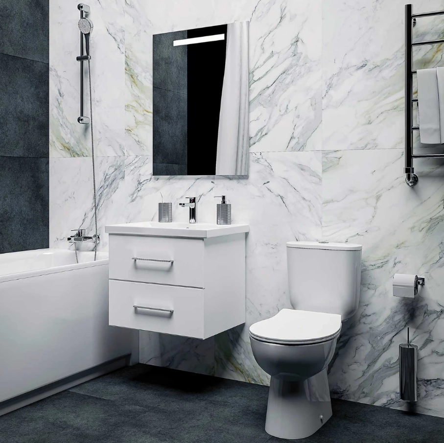 Унитаз Keramin Golf-R Slim ML dual White 1с