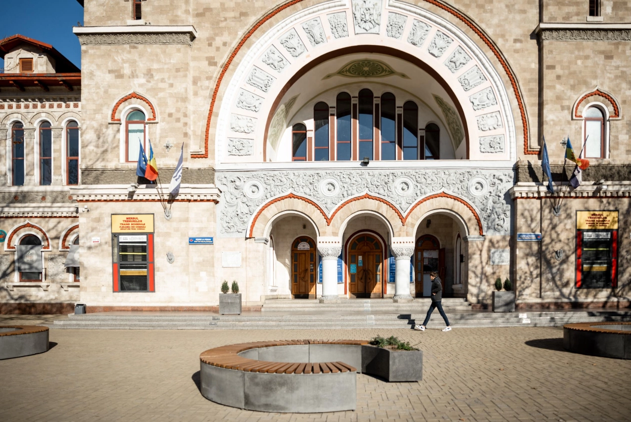 Bancă de beton Cercul prieteniei