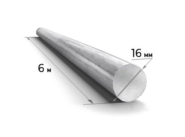 Tijă rotundă 16mm