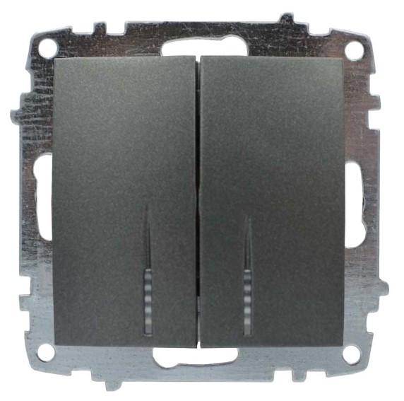 Выключатель Led ST EL-BI Zena 609-011100-203