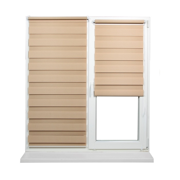 Jaluzele Zi-Noapte RATTAN Bej 0.45x1.7m