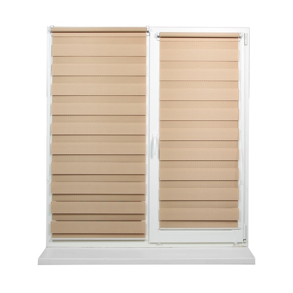 Jaluzele Zi-Noapte RATTAN Bej 0.45x1.7m