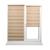 Jaluzele Zi-Noapte RATTAN Bej 0.45x1.7m