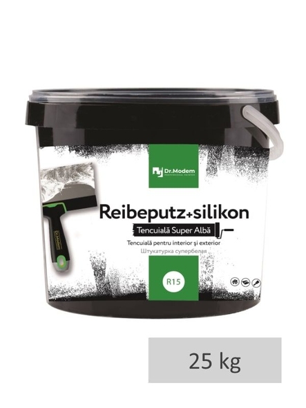 Tencuială Reibeputz + silicon 25 kg Dr.Modem