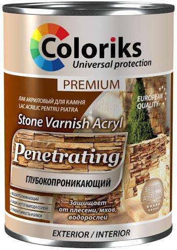 Лак водоотталкивающий для камня Coloriks 2.5l