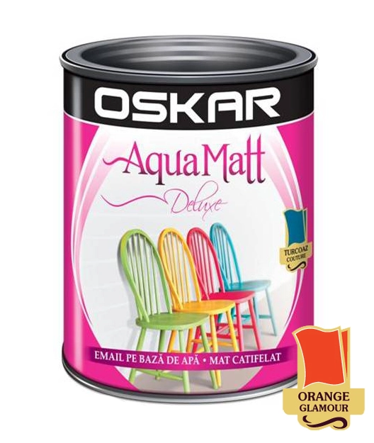 Email Oskar Aqua Matt 0.6l orange glamour