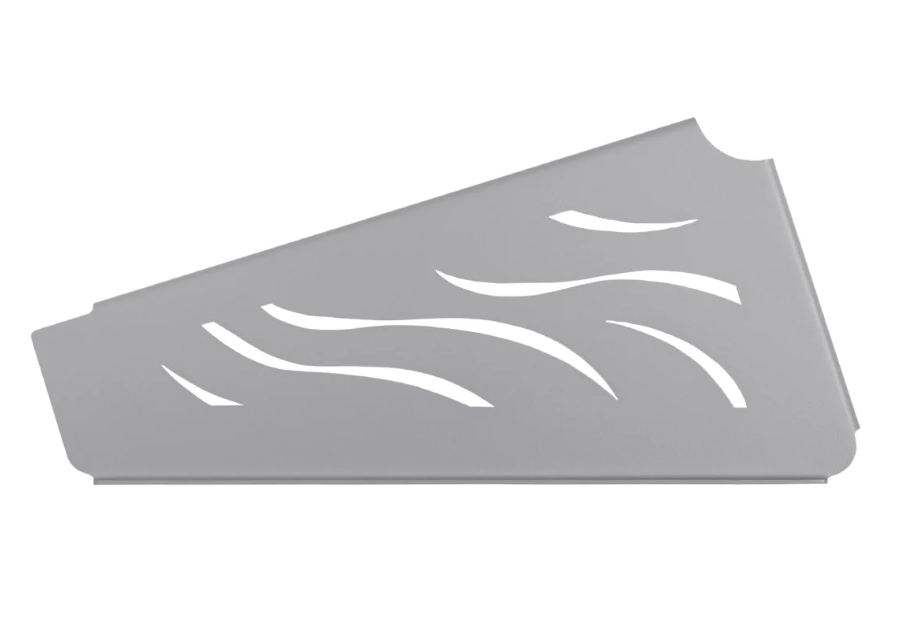 Полка для душа Daske Shuttle SH/SH-0782GL серый левый