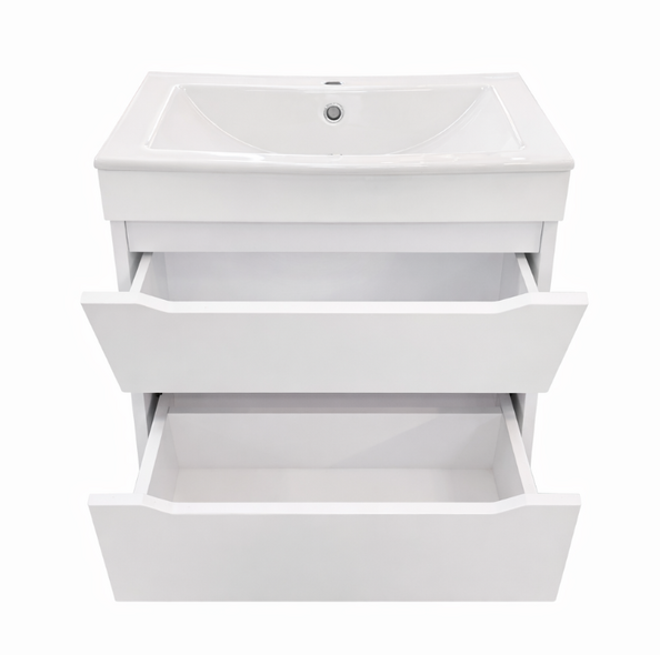 Mobilier de baie Bergamo Nova 50 + Lavoar Bergamo white