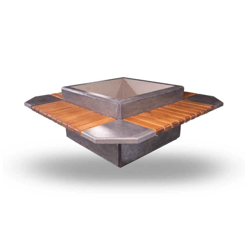 BANCĂ-JARDINIERĂ SQUARE