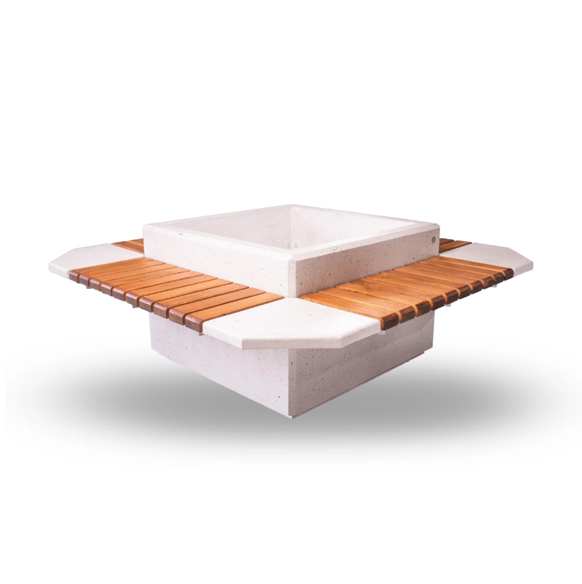 BANCĂ-JARDINIERĂ SQUARE