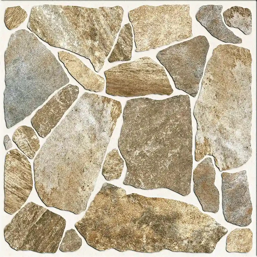 Gresie Izida Rockstone 45.6x45.6 brown