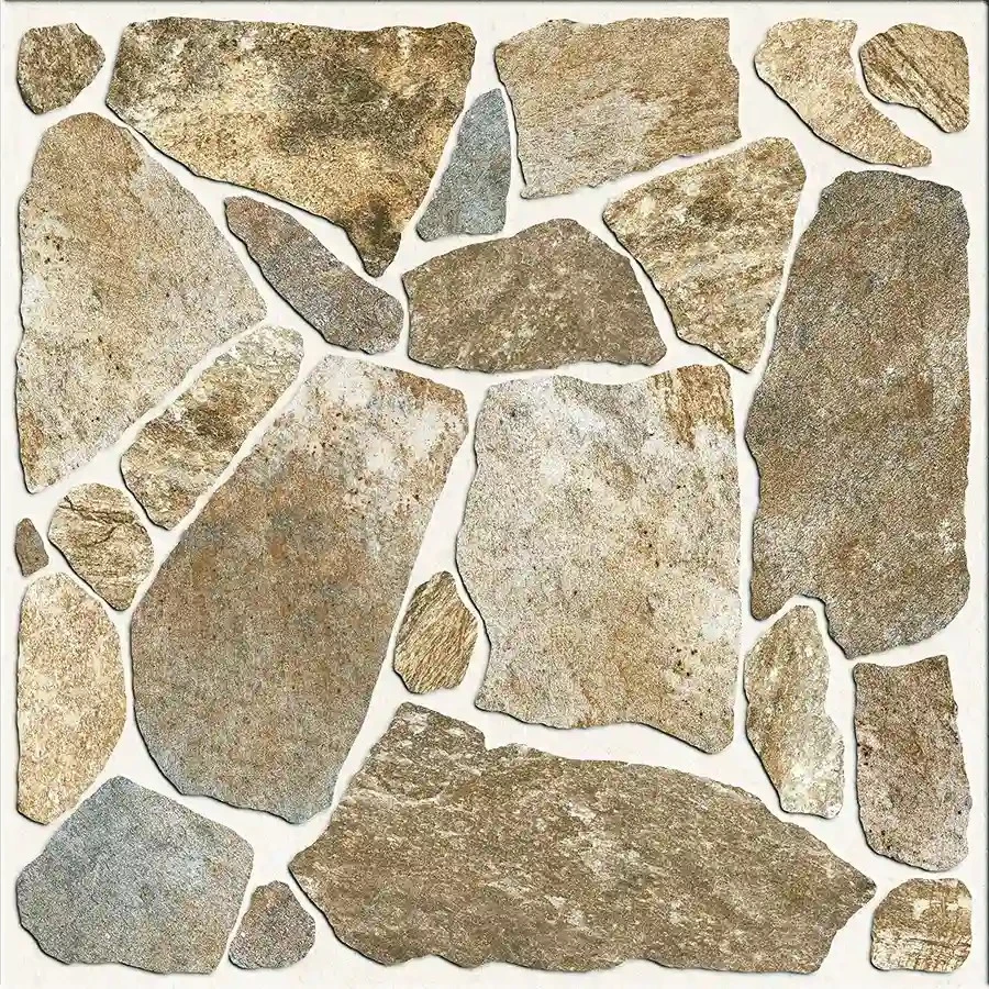 Gresie Izida Rockstone 45.6x45.6 brown