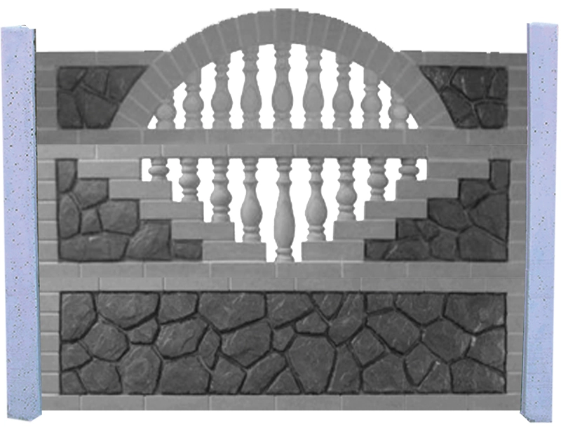 Декоративный забор ST124