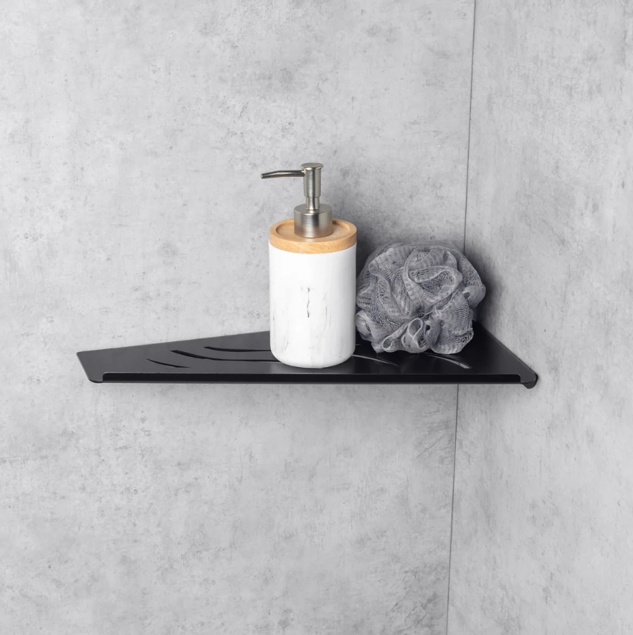 Raft pentru duș Shuttle stinga Negru  SH/SH-0744BL negru stâng