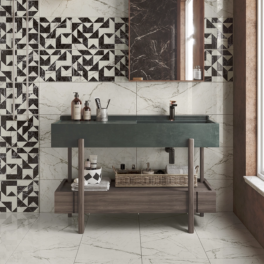 Плитка Bien La Vita 30x90 White