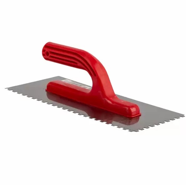 Drișcă din inox, zimțată 120*280mm Lider 6*6mm 372006