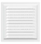 Решётка вентиляционная Mistral 20x20 White 2020ME