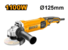 Болгарка Ingco AG110038 47619 125мм