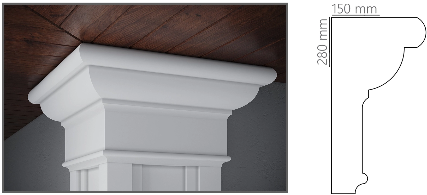 Capitol CAP213 280x150mm