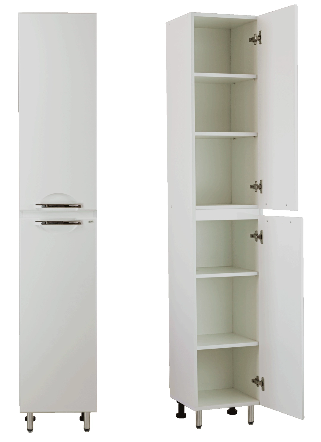 Шкаф-пенал Delfin 45 white 11835 