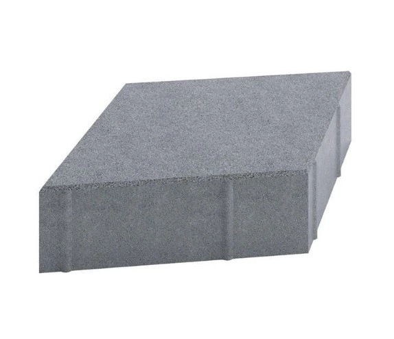 Брусчатка РОМБ серая 4см