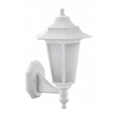 Уличный фонарь настенный Garden Lamp E27 белый 72178