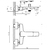 Baterie de baie Mateco Vento 107678