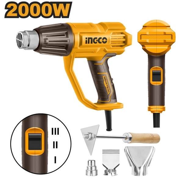Строительный фен INGCO HG200078