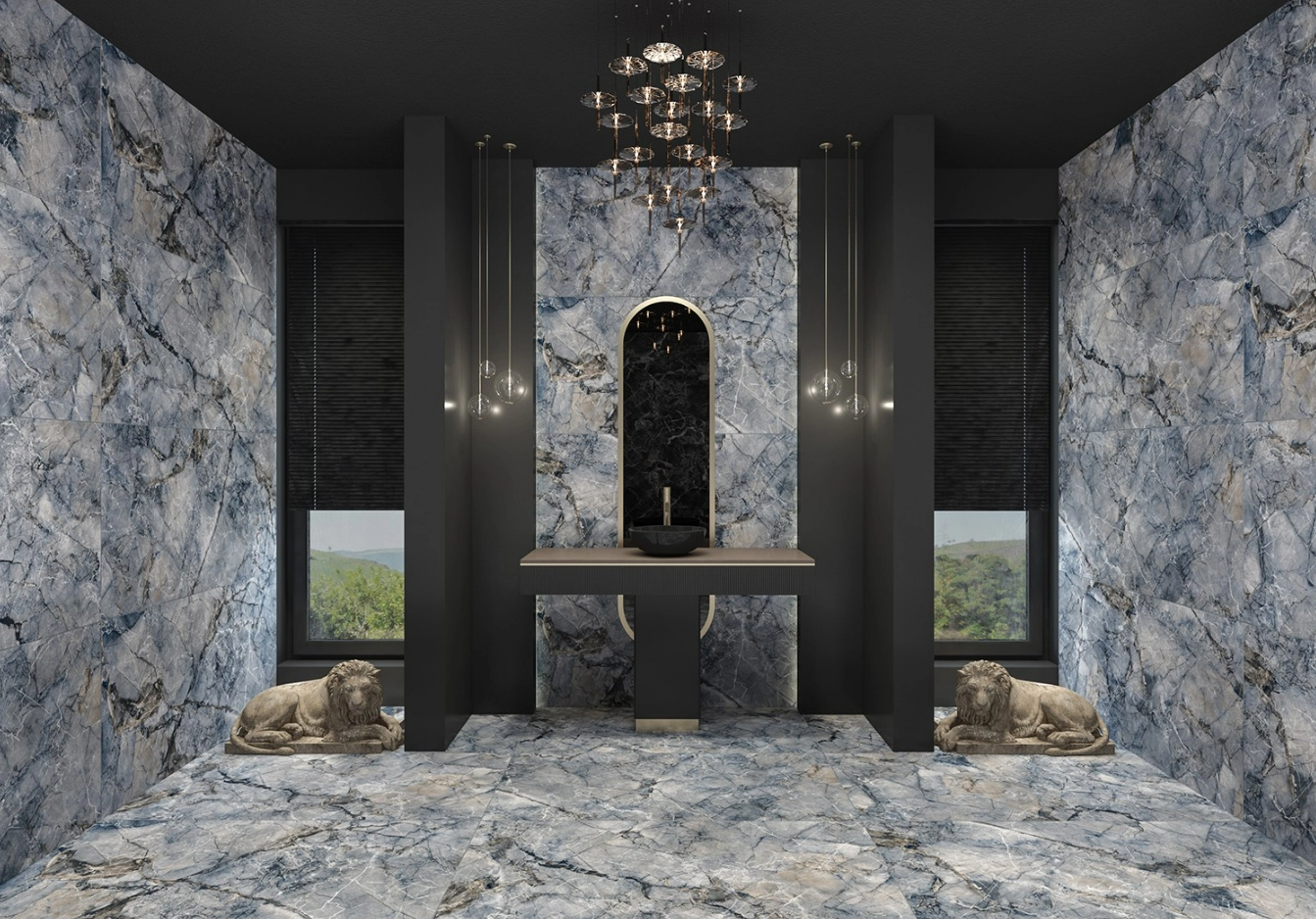 Плитка Anka Elegant 60x120 antracite