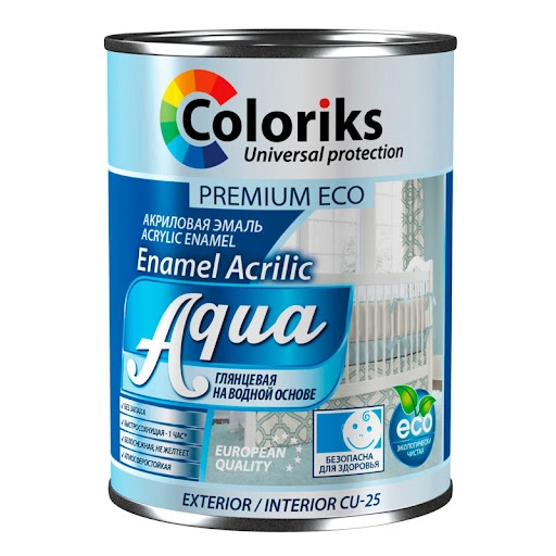 Vopsea hidrosolubilă Coloriks 0.9L