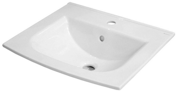 Lavoar Bari incorporabil alb 50cm 1c Keramin