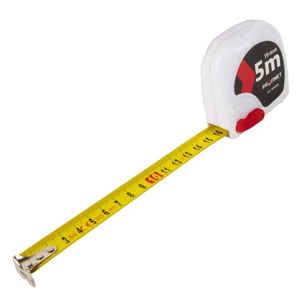 Ruletă cu carcasă din plastic Profmet 3m *16mm 304903 