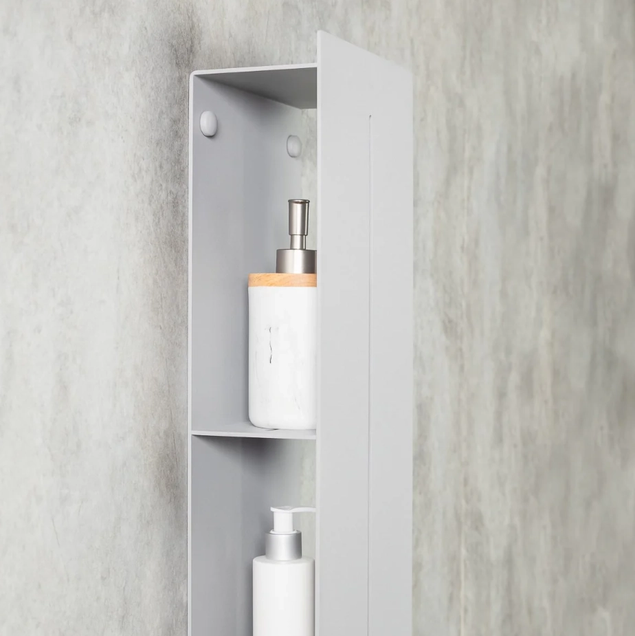 Полка для ванной Daske Continental CL/SH-1529G серый