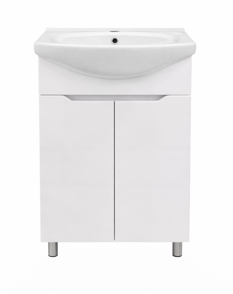 Mobilier de baie Palermo + lavoar Palermo white